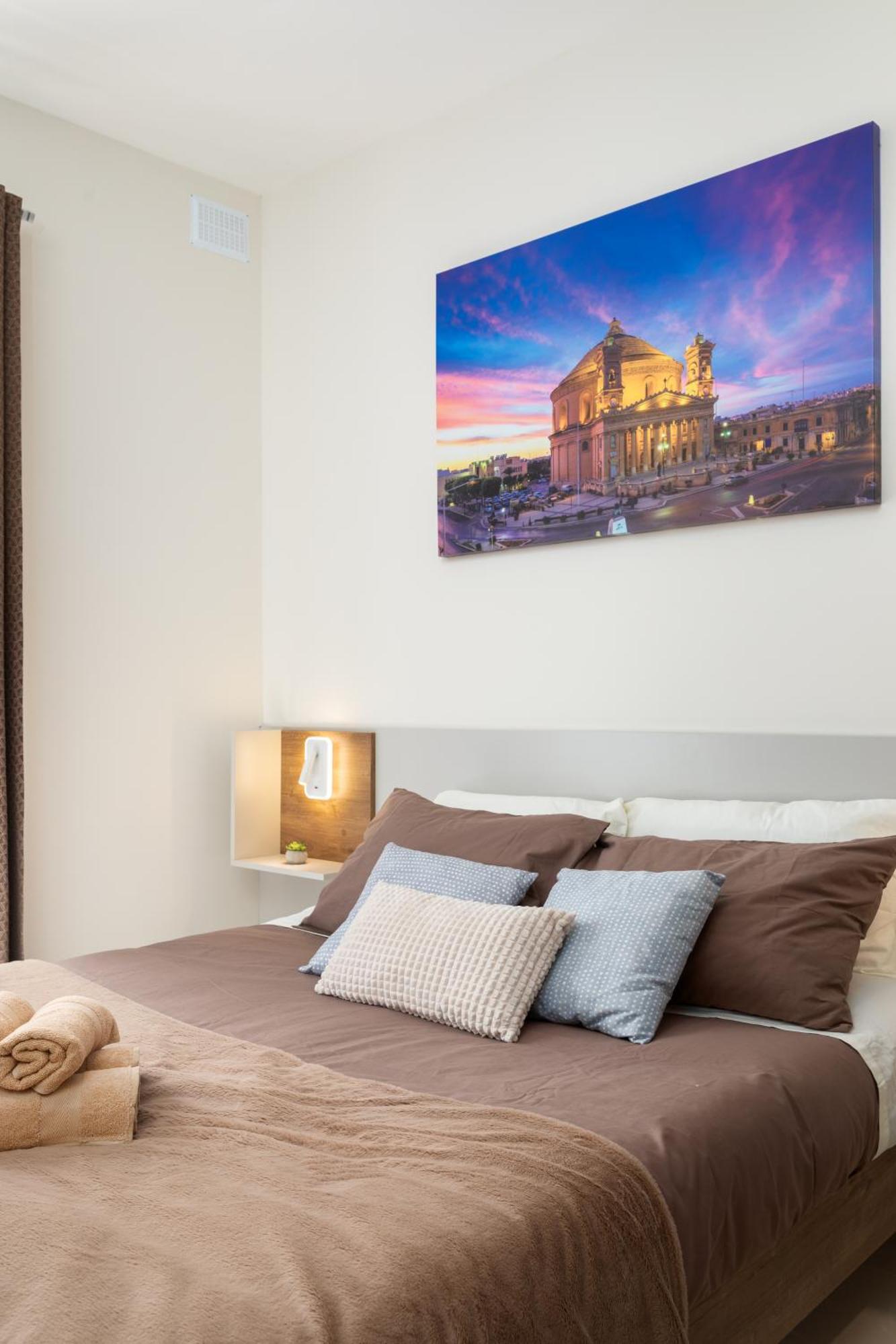 Edka Suites - Modern Sunlit 2Bd Apartments With Balconies - Close To Sliema Promenade, St Julian'S & St Georges Bay Gzira Exteriér fotografie