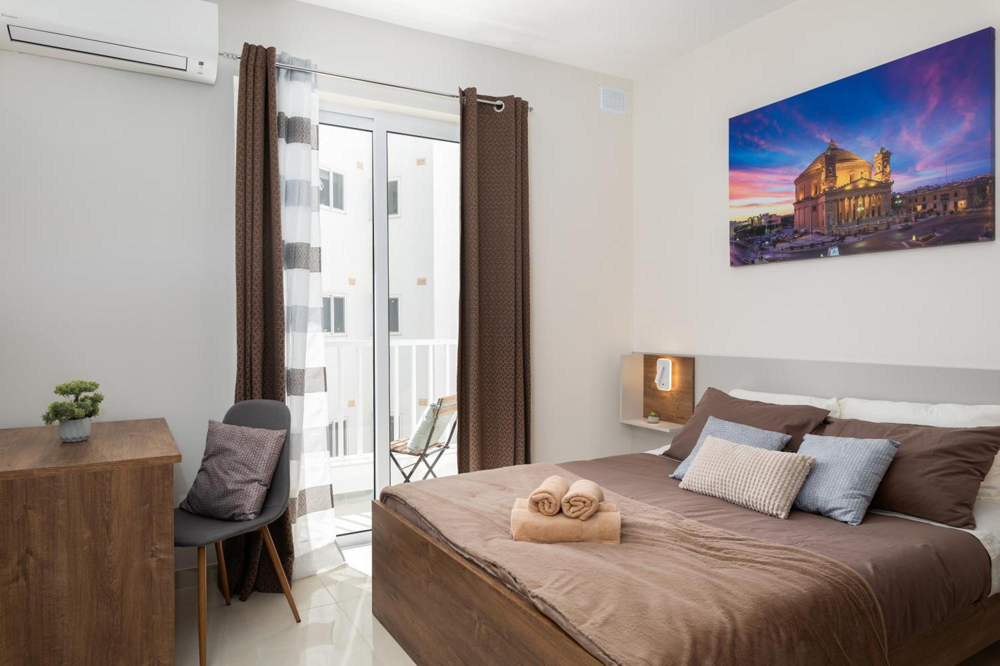 Edka Suites - Modern Sunlit 2Bd Apartments With Balconies - Close To Sliema Promenade, St Julian'S & St Georges Bay Gzira Exteriér fotografie