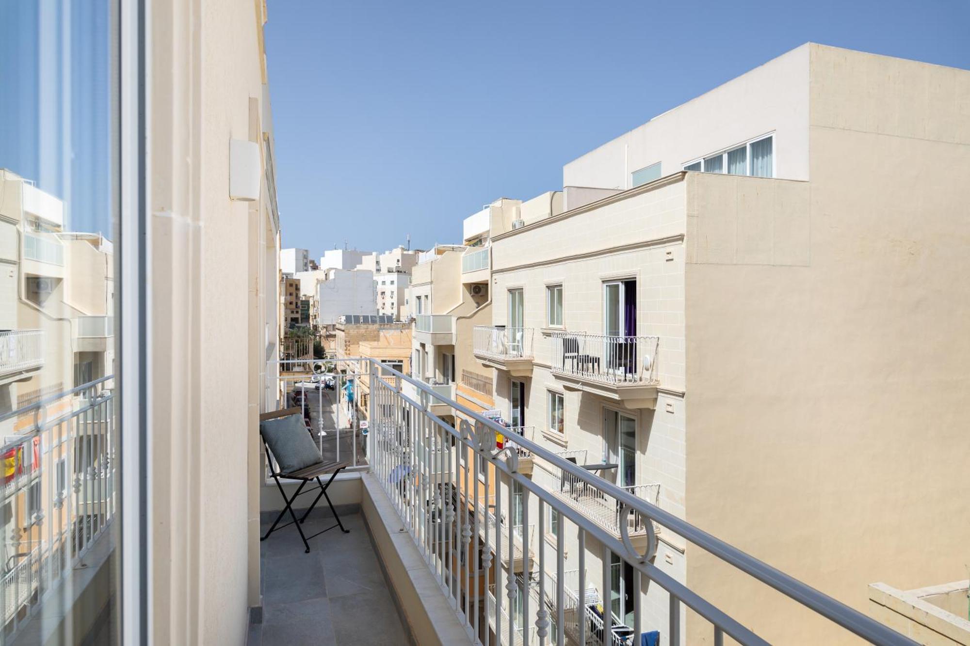 Edka Suites - Modern Sunlit 2Bd Apartments With Balconies - Close To Sliema Promenade, St Julian'S & St Georges Bay Gzira Exteriér fotografie