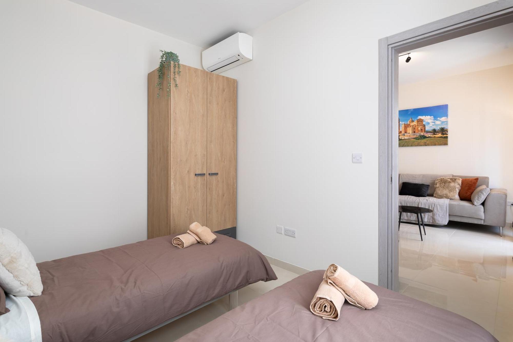 Edka Suites - Modern Sunlit 2Bd Apartments With Balconies - Close To Sliema Promenade, St Julian'S & St Georges Bay Gzira Exteriér fotografie