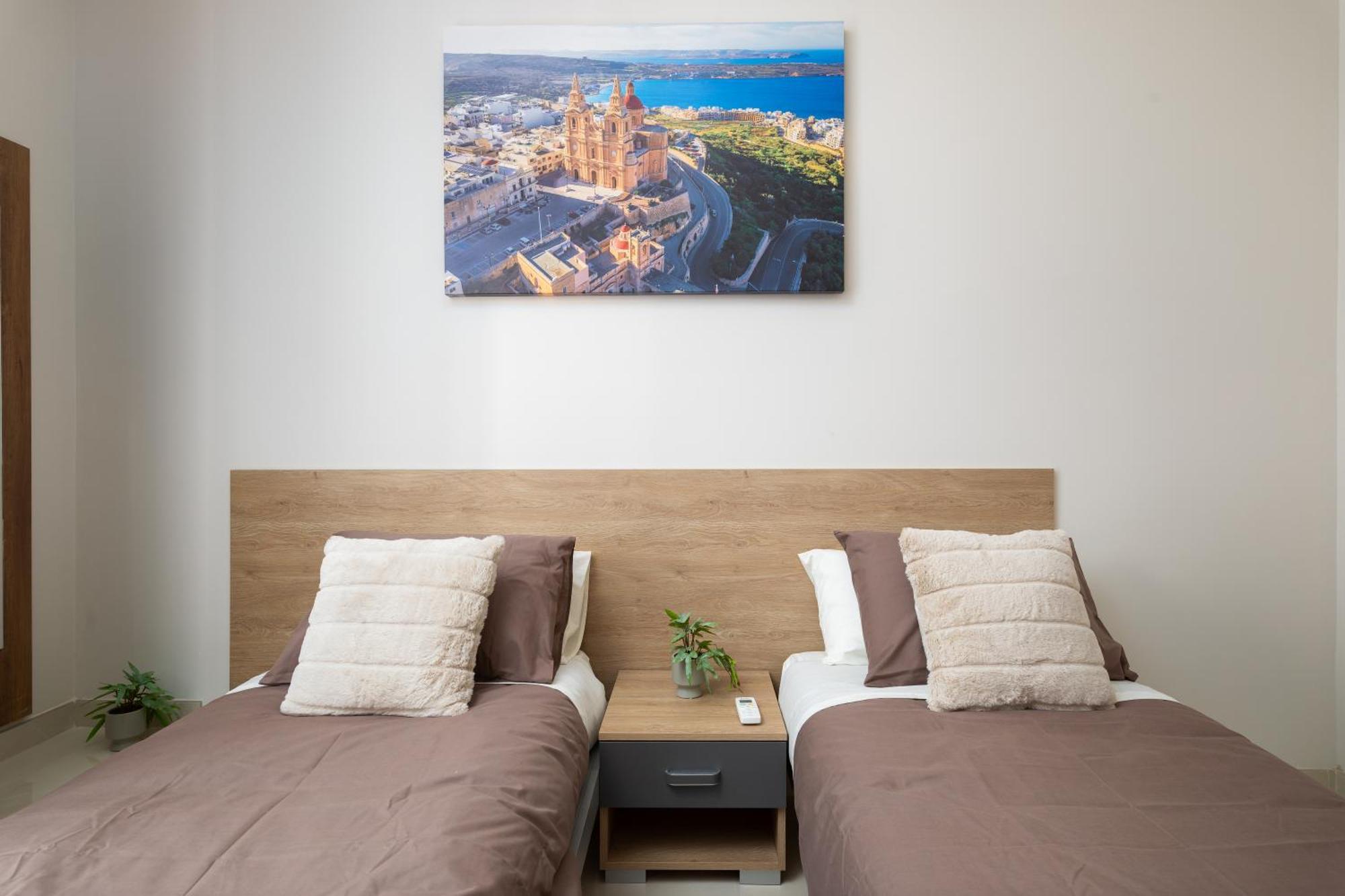Edka Suites - Modern Sunlit 2Bd Apartments With Balconies - Close To Sliema Promenade, St Julian'S & St Georges Bay Gzira Exteriér fotografie
