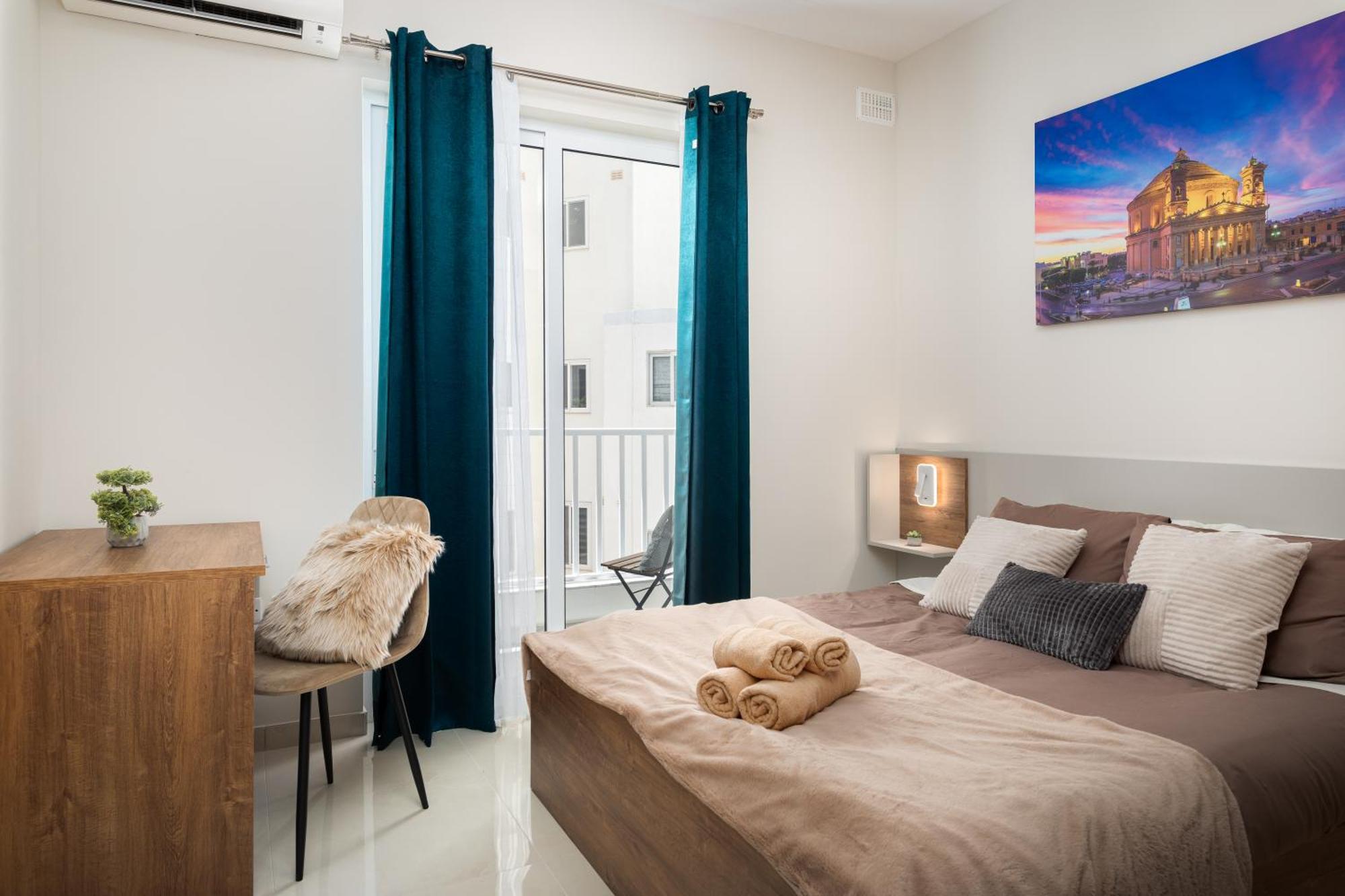 Edka Suites - Modern Sunlit 2Bd Apartments With Balconies - Close To Sliema Promenade, St Julian'S & St Georges Bay Gzira Exteriér fotografie