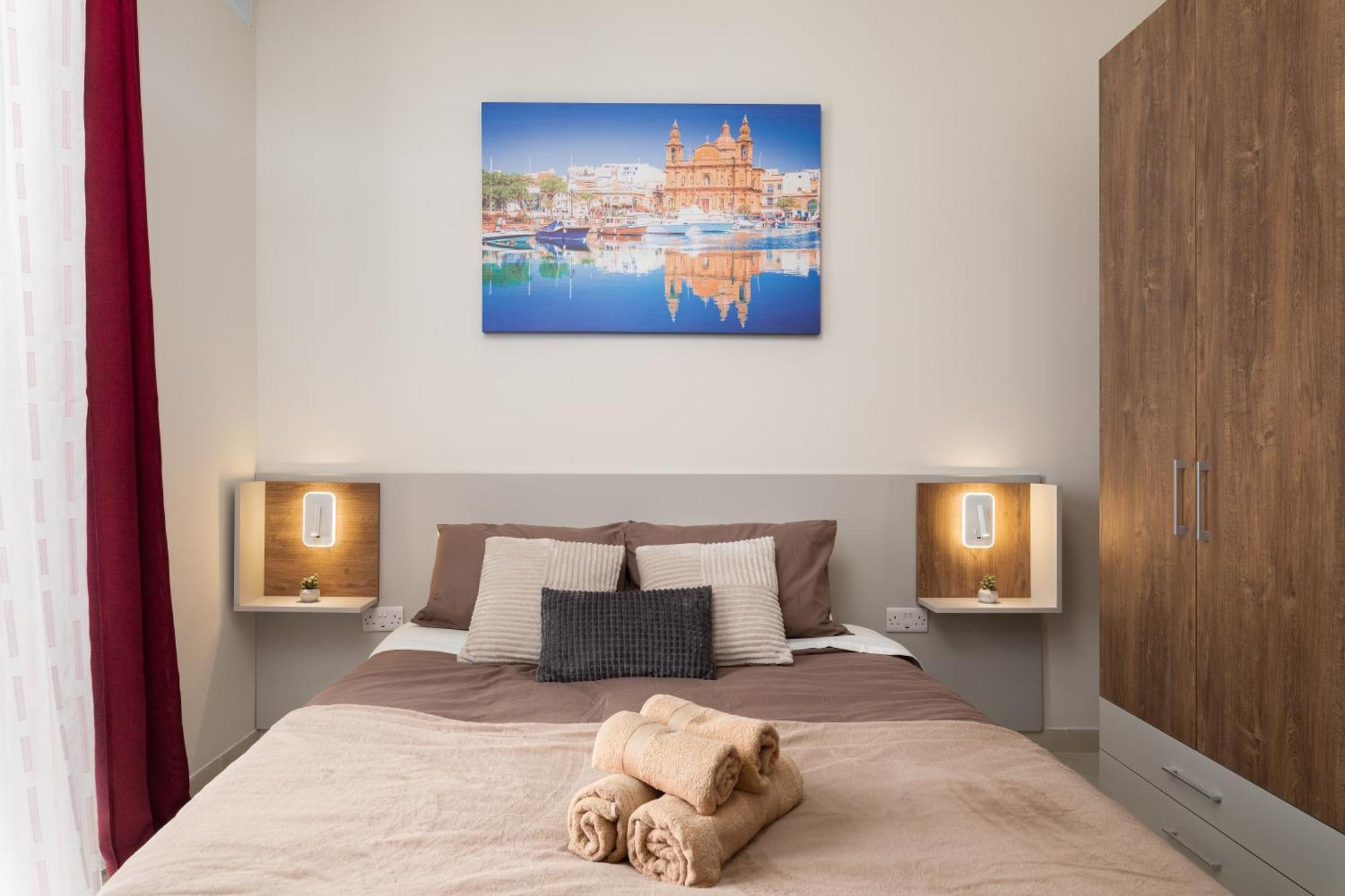 Edka Suites - Modern Sunlit 2Bd Apartments With Balconies - Close To Sliema Promenade, St Julian'S & St Georges Bay Gzira Exteriér fotografie