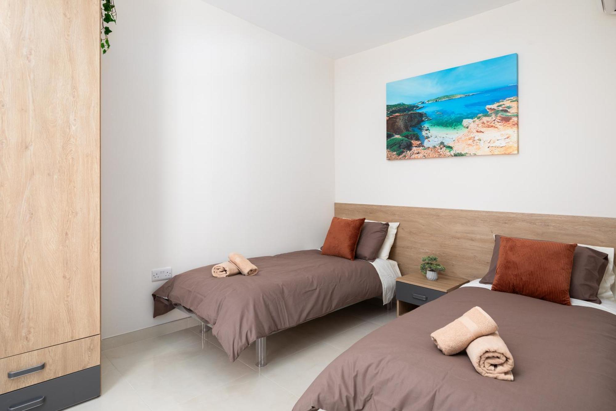 Edka Suites - Modern Sunlit 2Bd Apartments With Balconies - Close To Sliema Promenade, St Julian'S & St Georges Bay Gzira Exteriér fotografie