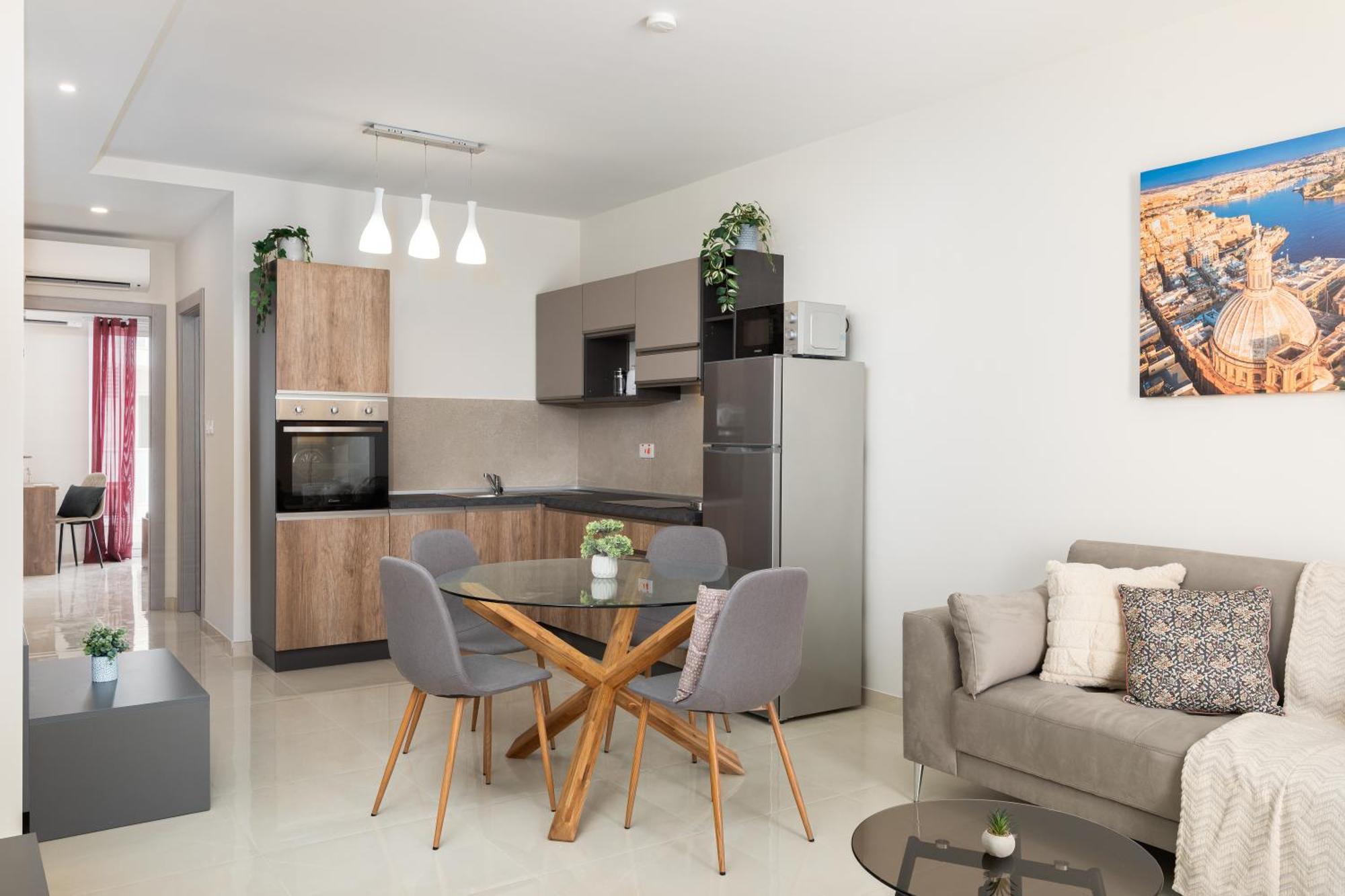 Edka Suites - Modern Sunlit 2Bd Apartments With Balconies - Close To Sliema Promenade, St Julian'S & St Georges Bay Gzira Exteriér fotografie